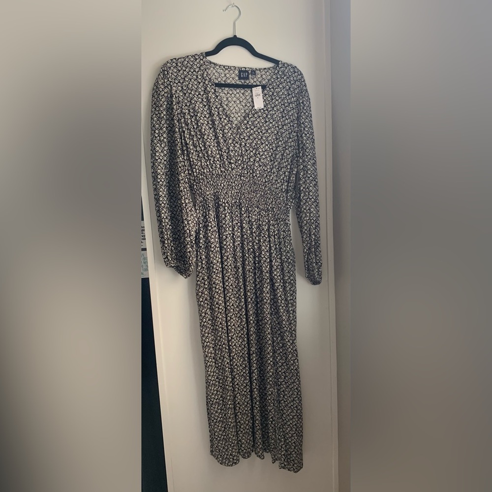 GAP / smocked waist puff dress / XL